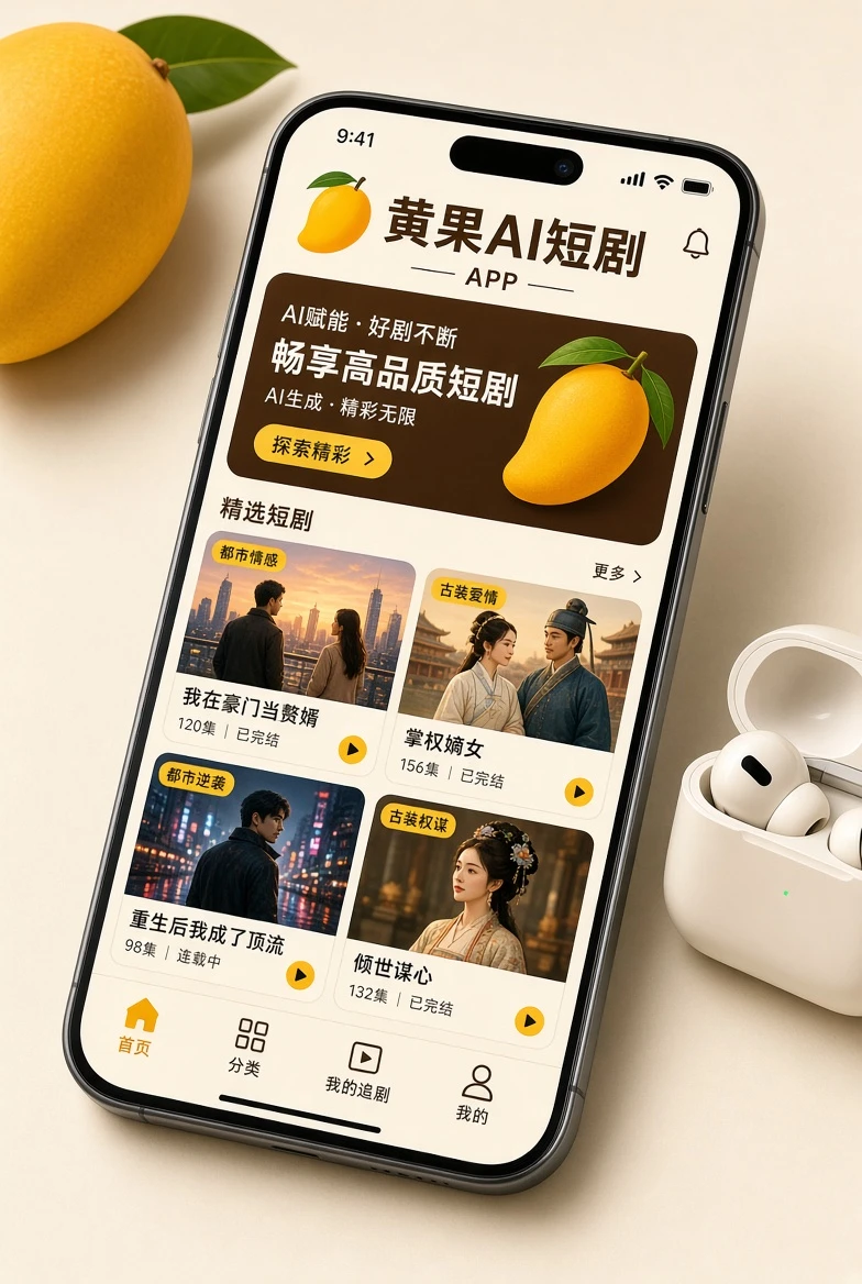 黄果视频移动端示意