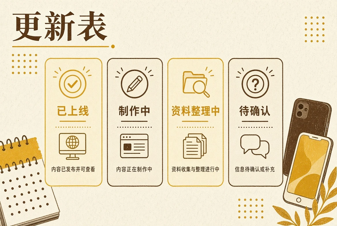 作品进程信息